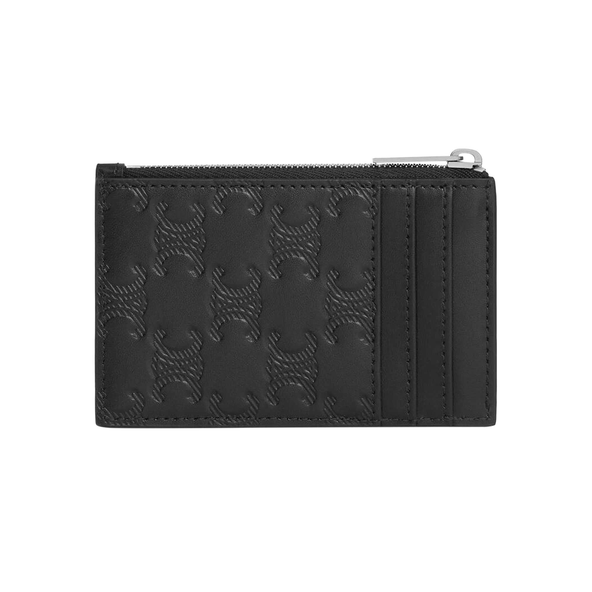 Buy CELINE Zipped Card Holder 'Black' - 10F993FQD 38SI | GOAT