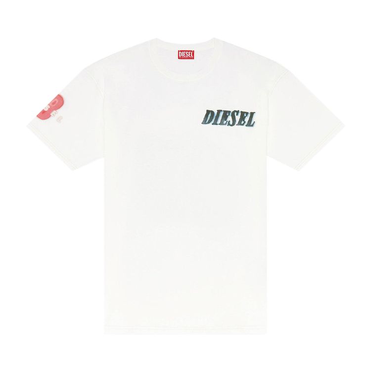 Diesel T Boxt Q19 T Shirt White