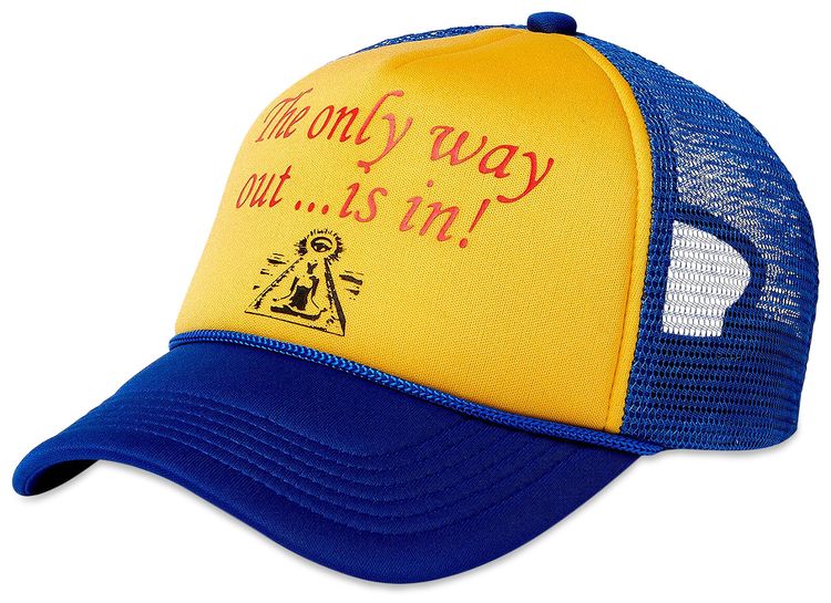 Gallery Dept Only Way Out Trucker RoyalGold Yellow
