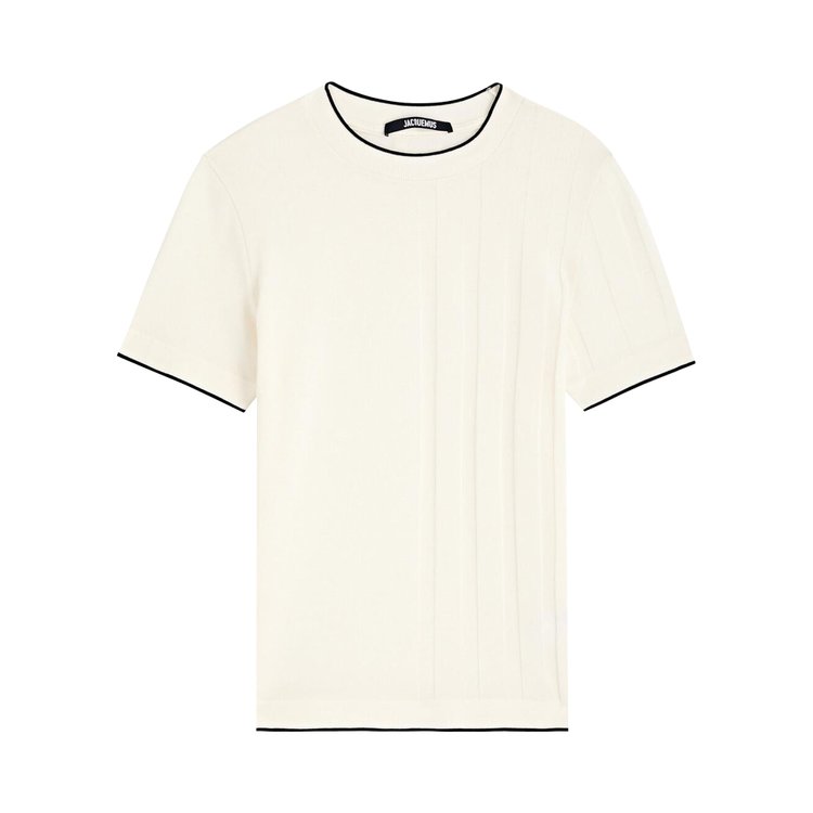 Jacquemus Le Tricot T Shirt Off White