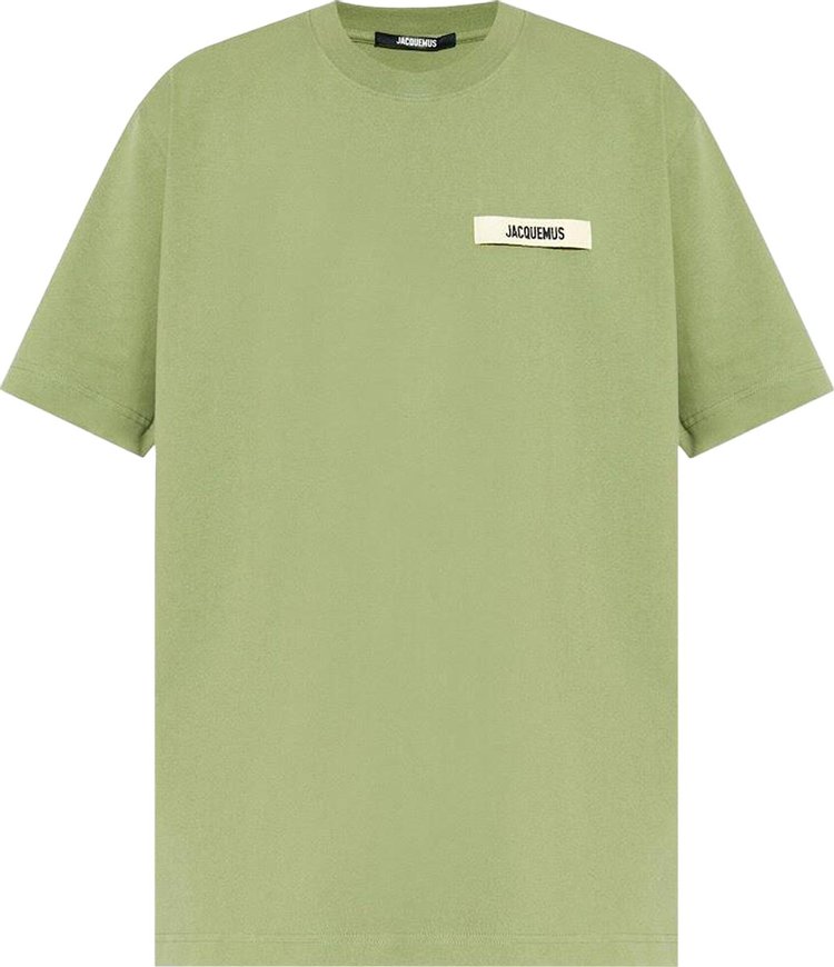 Jacquemus Le Gros Grain T Shirt Pale Green