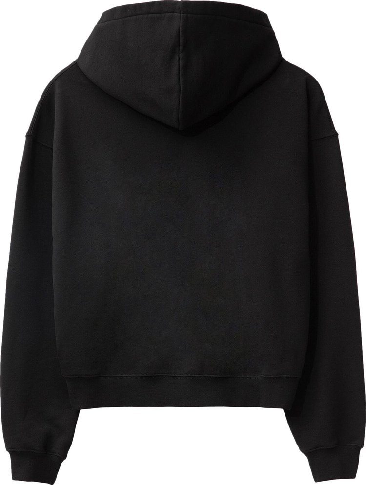 Jacquemus Le Gros Grain Zip Hoodie Black