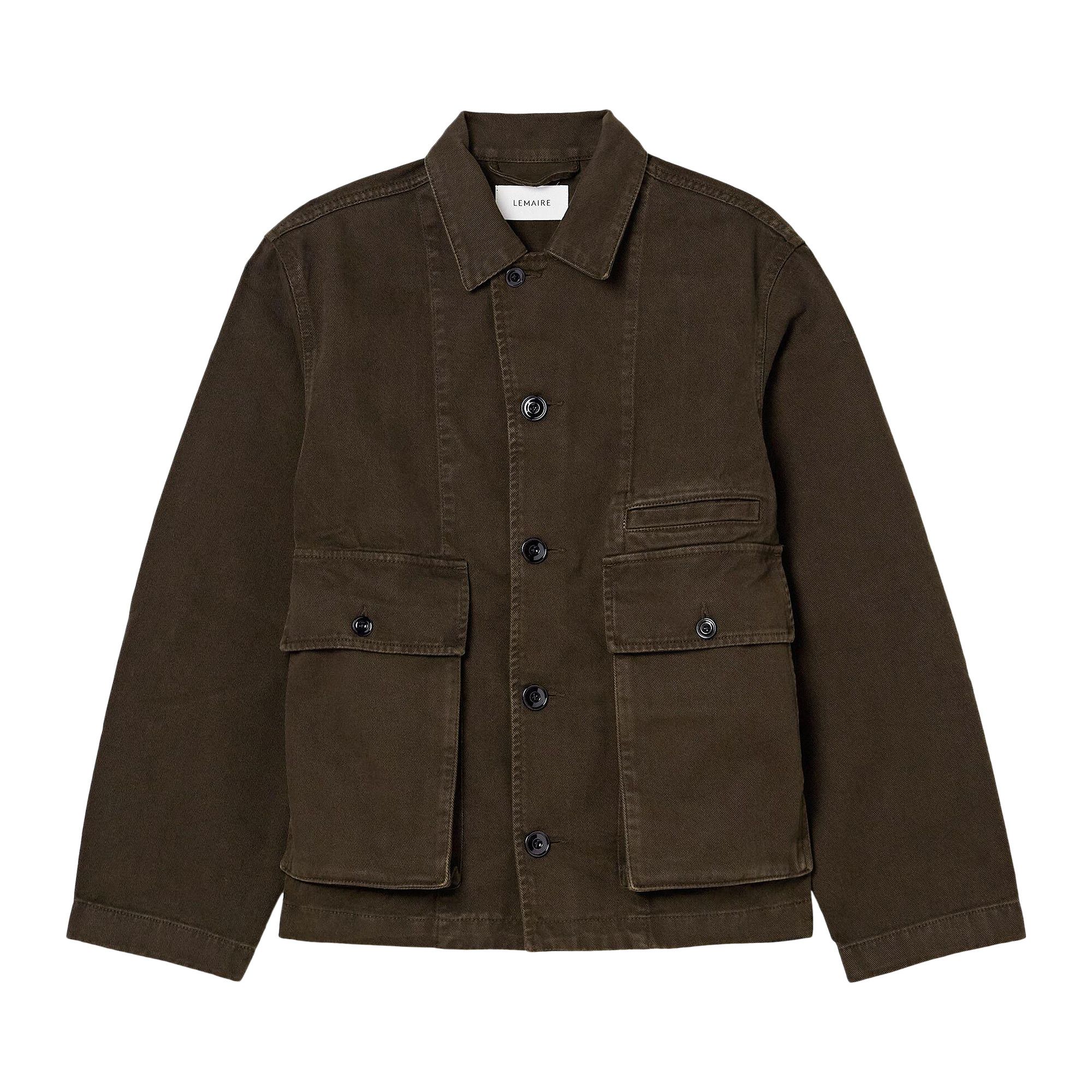 Buy Lemaire Boxy Jacket 'Espresso' - 0W306 LD1001 BR495 | GOAT SA