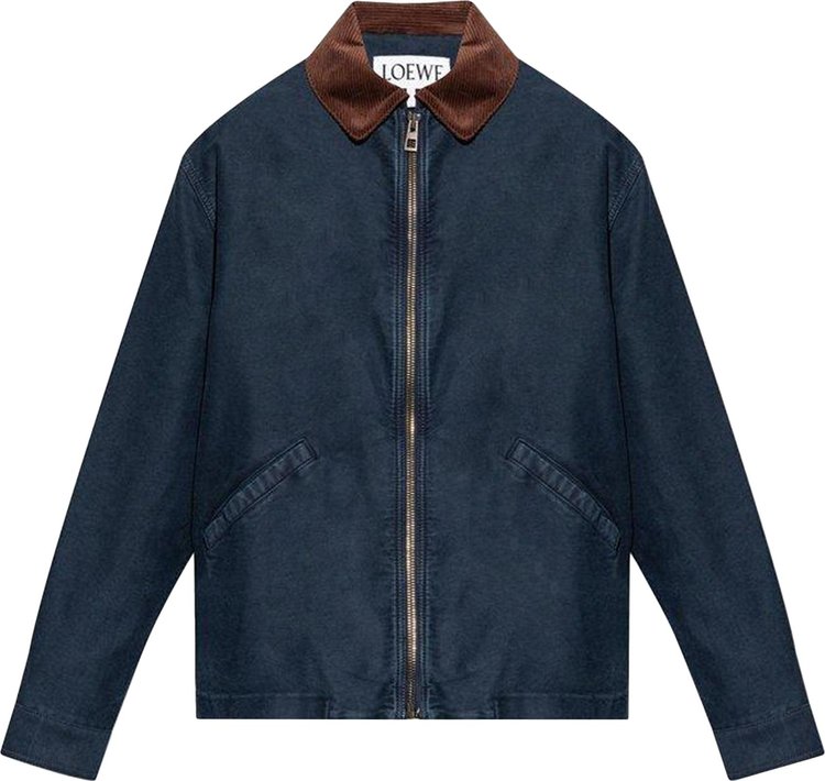 Loewe Jacket Indigo Blue