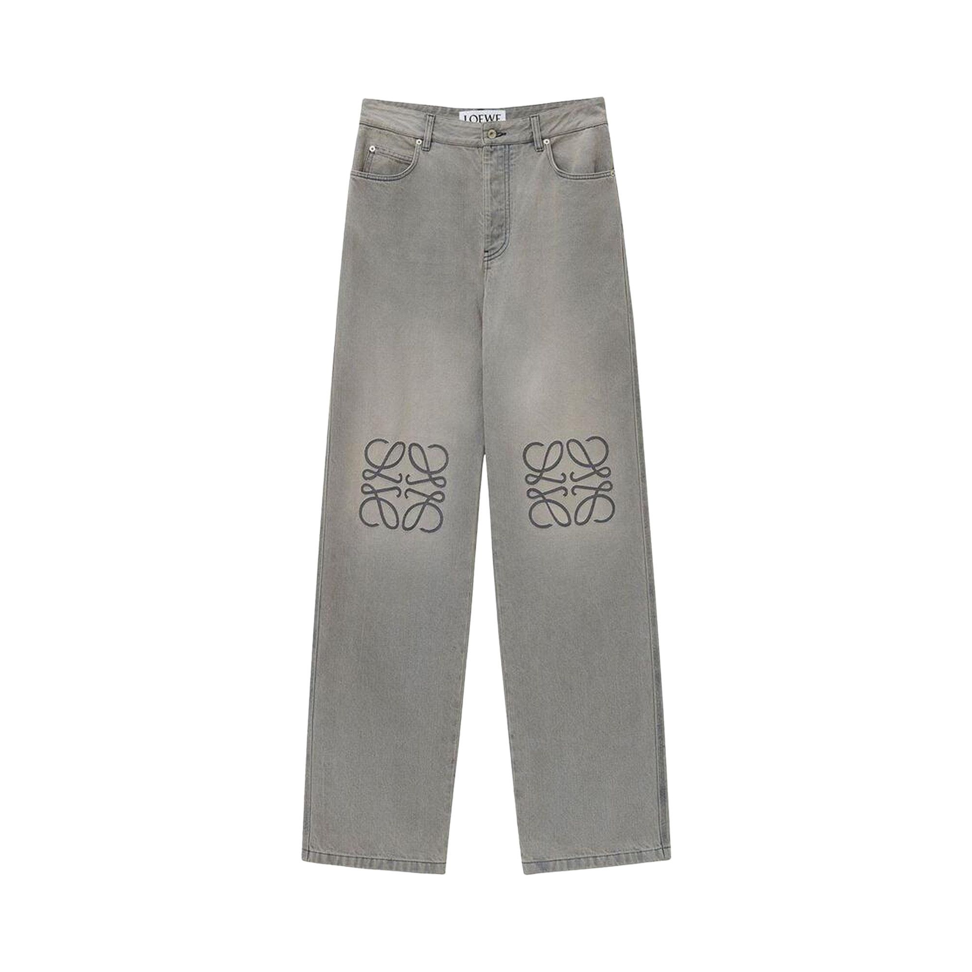 LOEWE】2019AW GREY WOOL 2tuck half-pant LOEWE】2019AW GREY WOOL 2tuck half-pant LOEWE Pants: Exclusive
