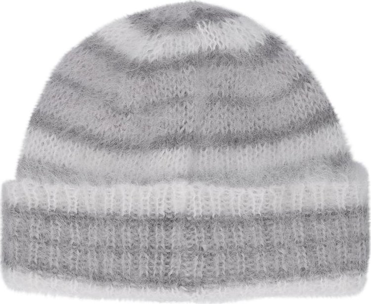 Marni Striped Beanie Grey