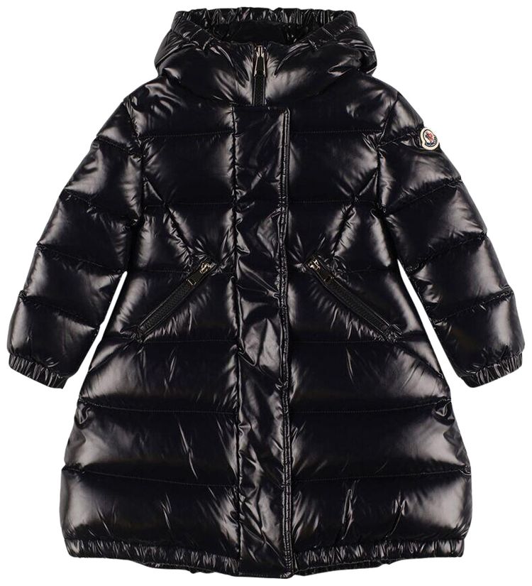 Moncler Bellevue Long Coat Black