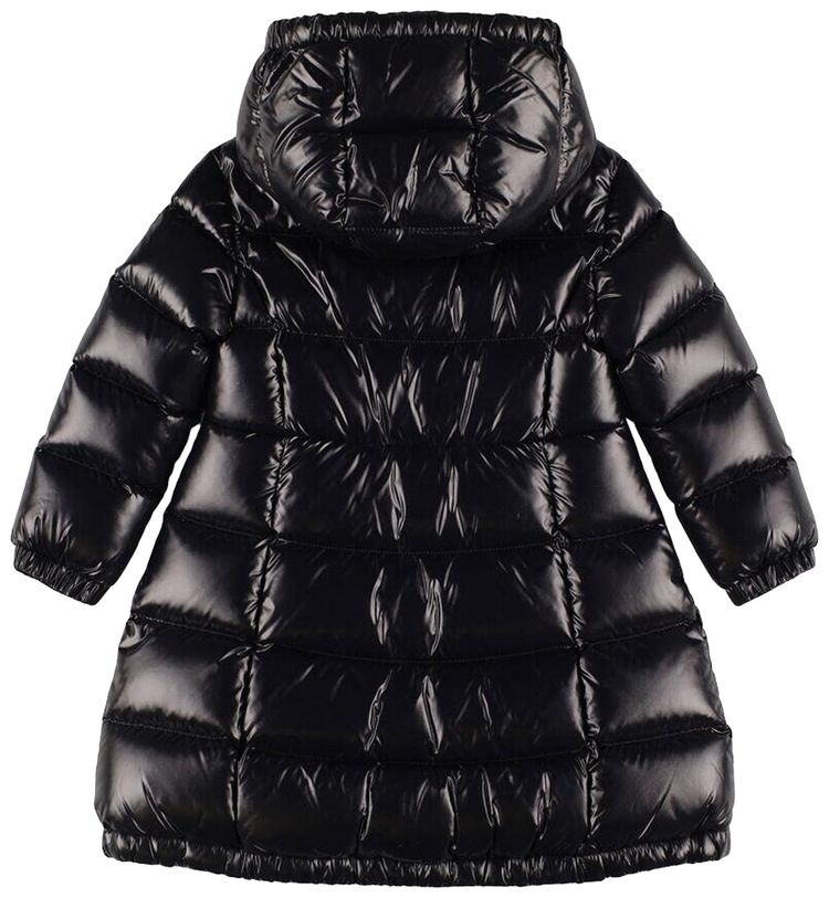 Moncler Bellevue Long Coat Black