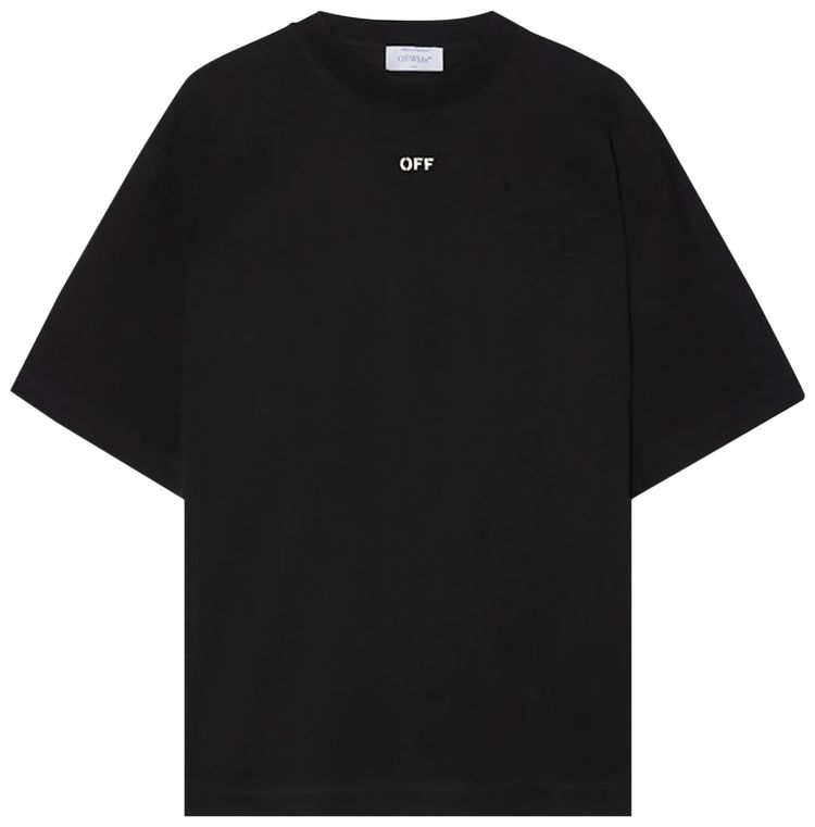 Off White Dragon Arrow Skate Tee BlackWhite