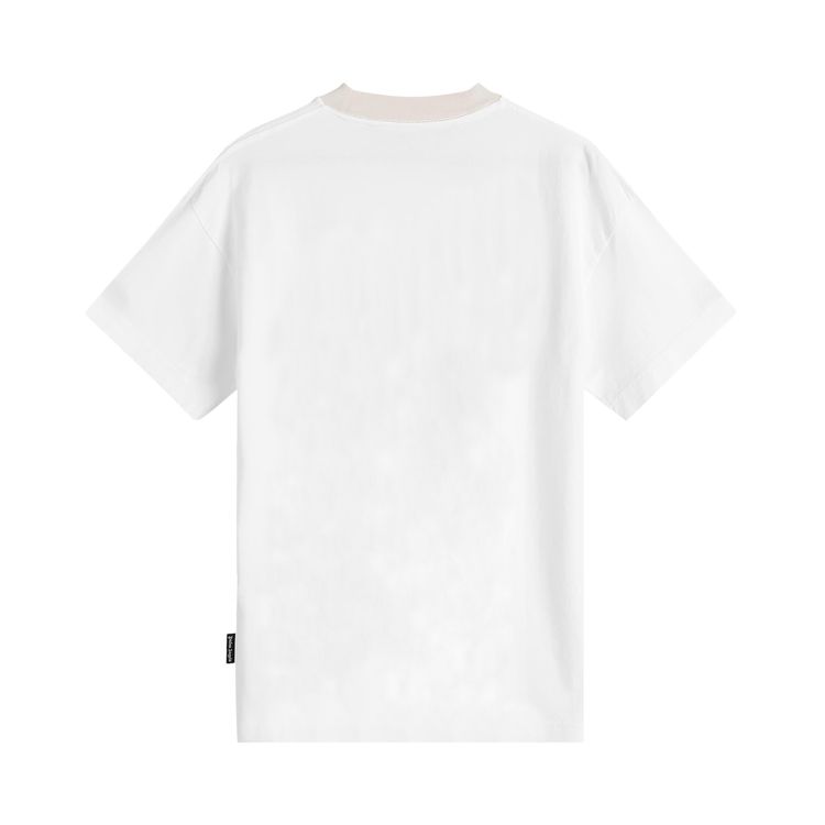 Palm Angels Angel Pencil Tee WhiteLight Orange