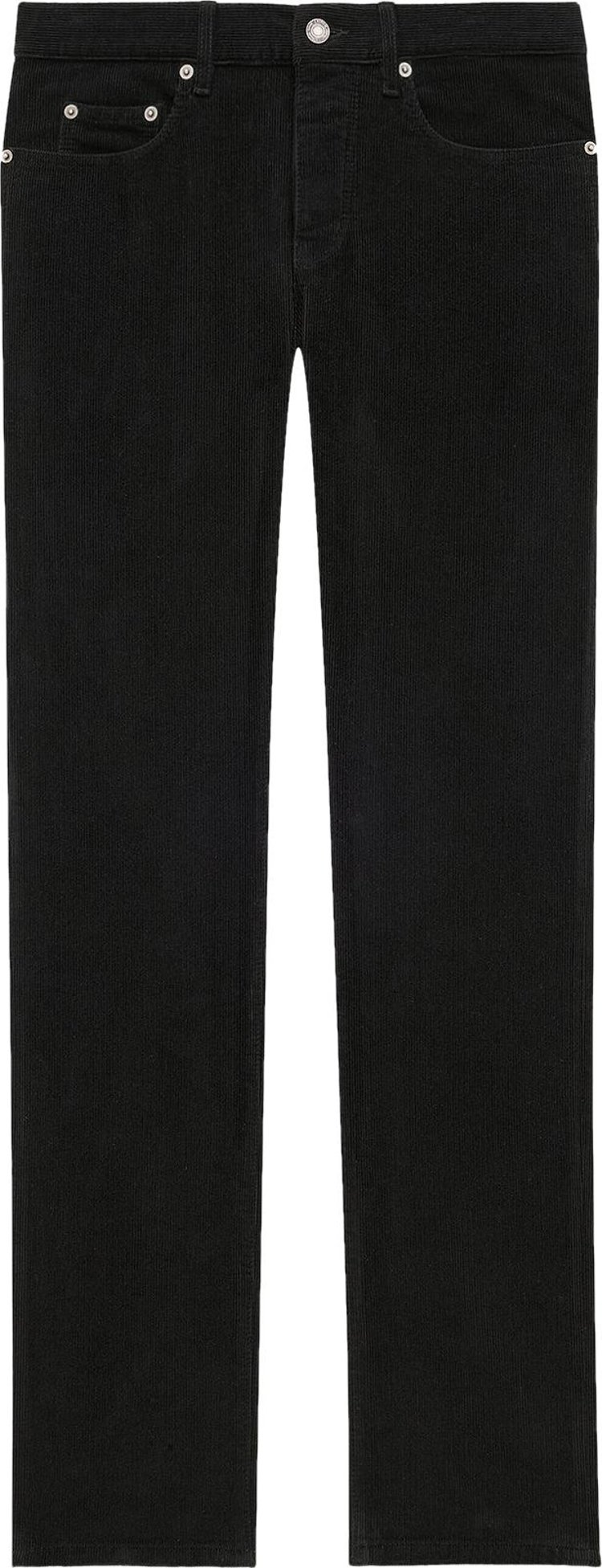 Saint Laurent Relax Slim Jean Deep Faded Black