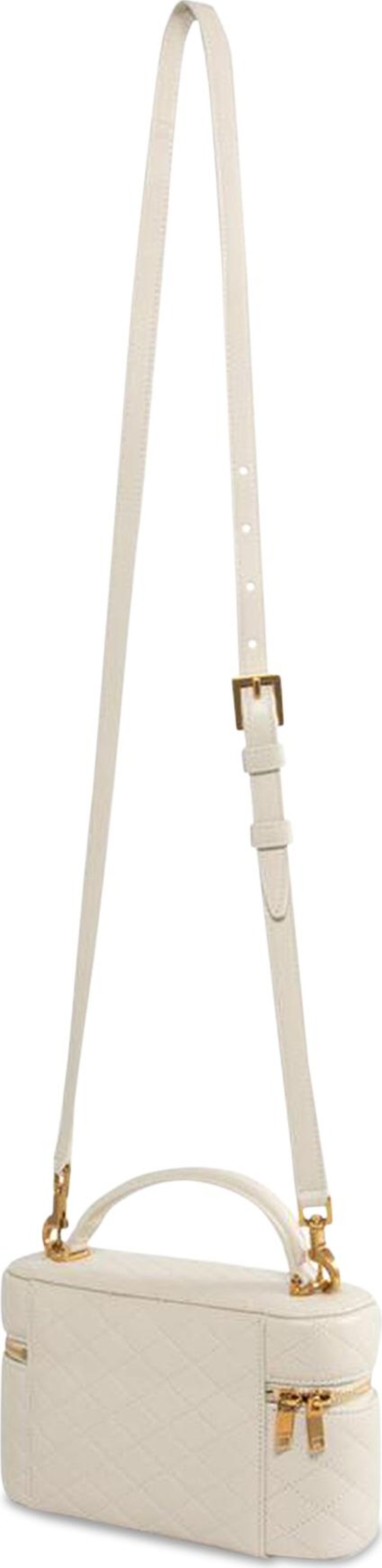 Saint Laurent Mini Gaby Vanity Bag Soft Cream