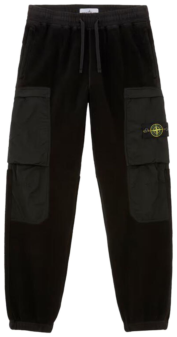 Stone Island Compass Badge Track Pants Black