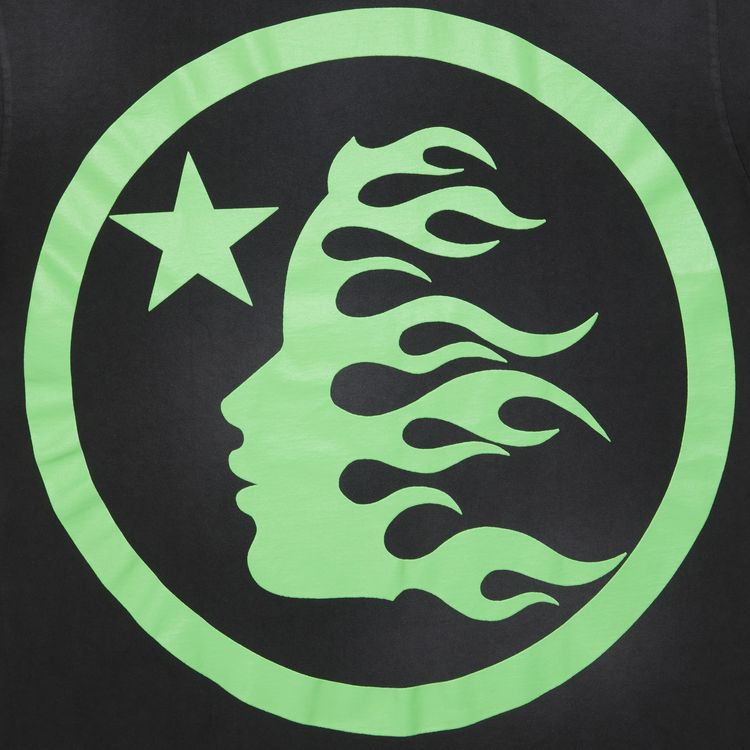 Hellstar Classic T Shirt Regular Print BlackGreen