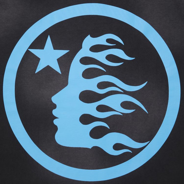 Hellstar Classic T Shirt Regular Print BlackBlue