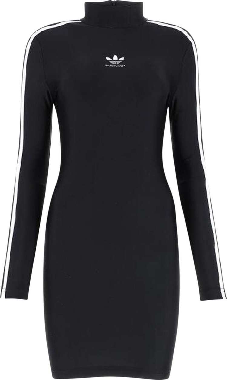 Balenciaga x Adidas Long Sleeve Dress Black