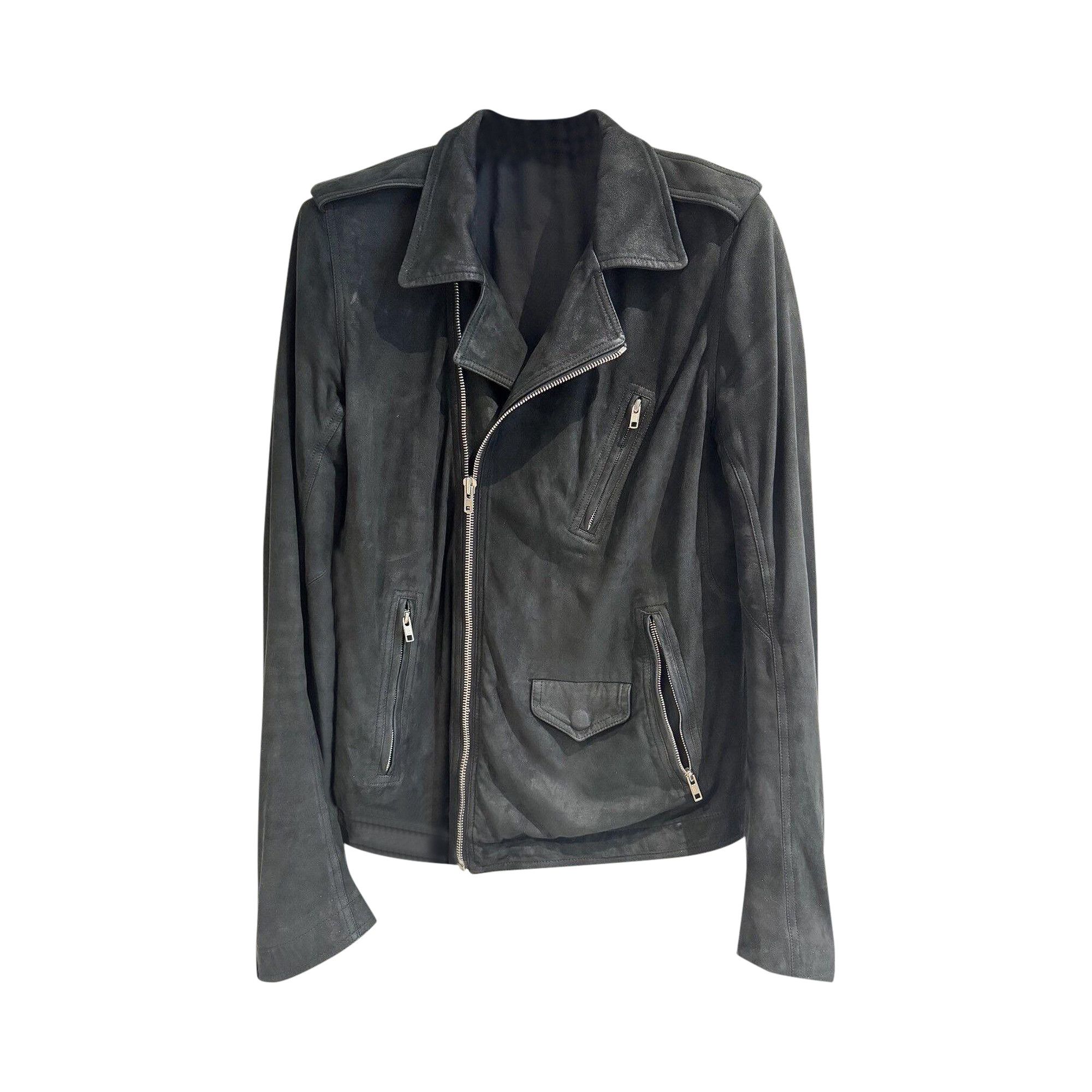 Rick owens suede jacket hot sale