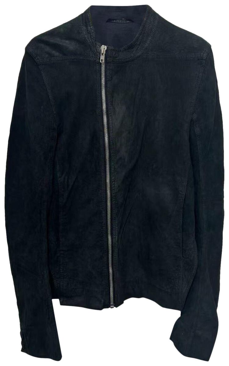 Rick Owens Sheepskin Jacket Black