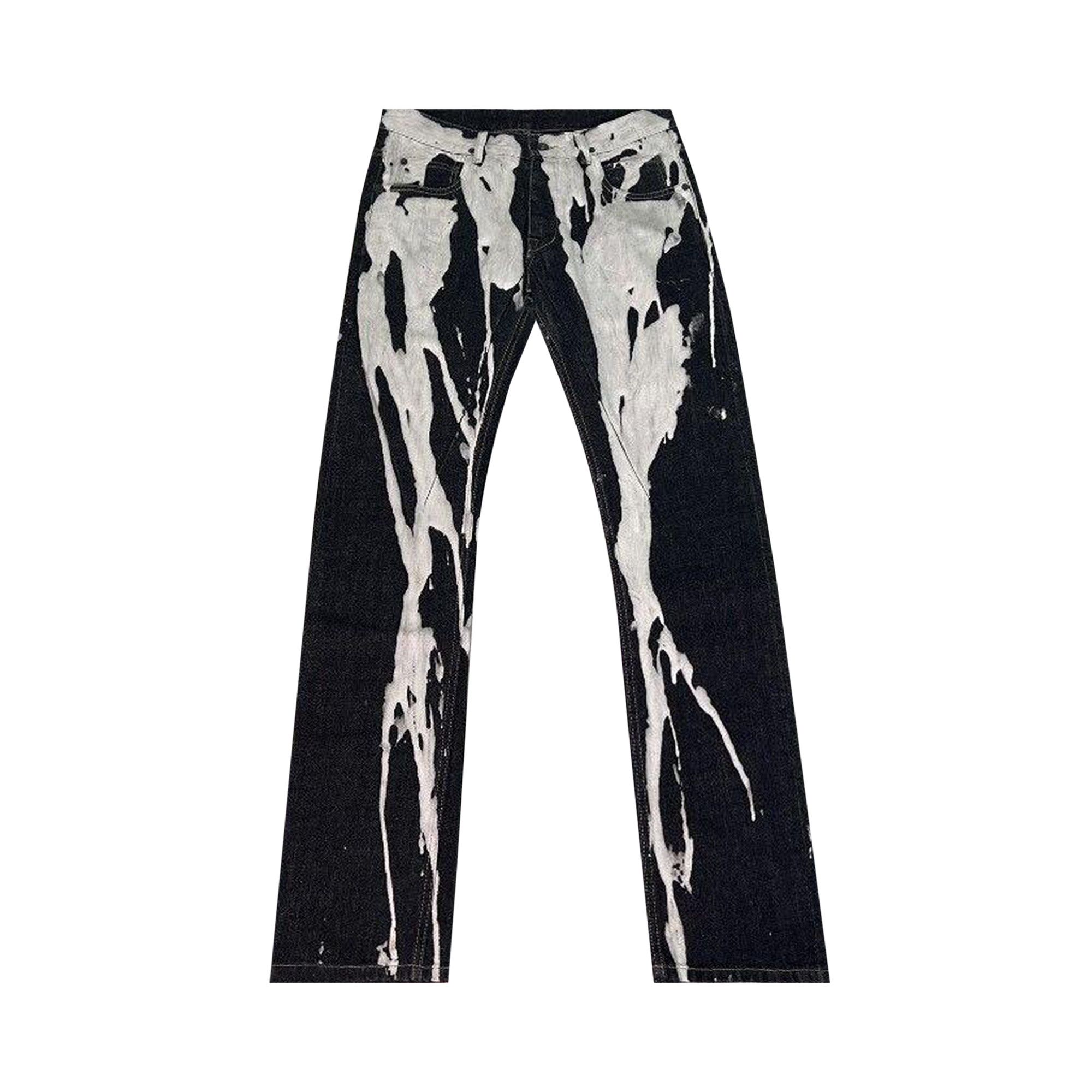 Buy Rick Owens DRKSHDW Detroit Jeans 'Bleach Vomit