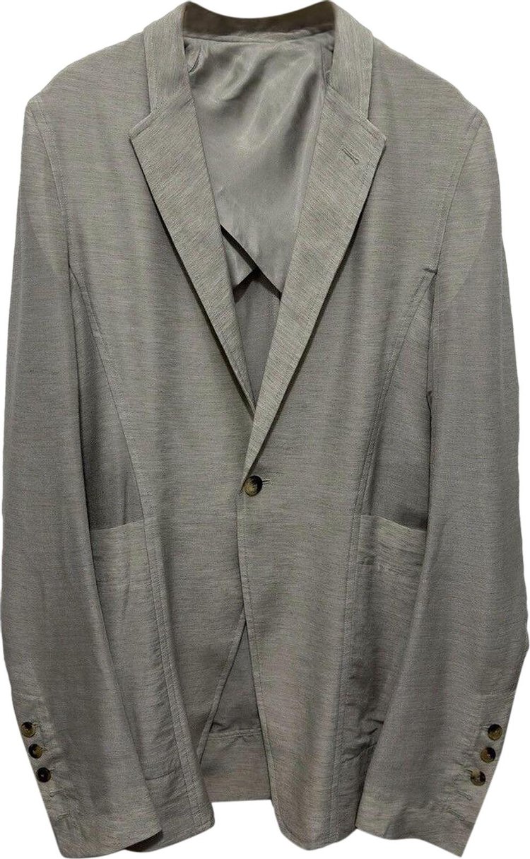 Rick Owens Suit Jacket Pearl