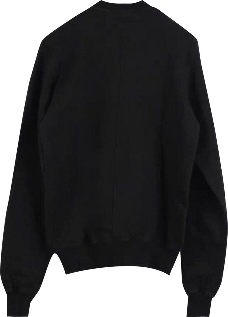 Rick Owens DRKSHDW Fleece Crewneck Black