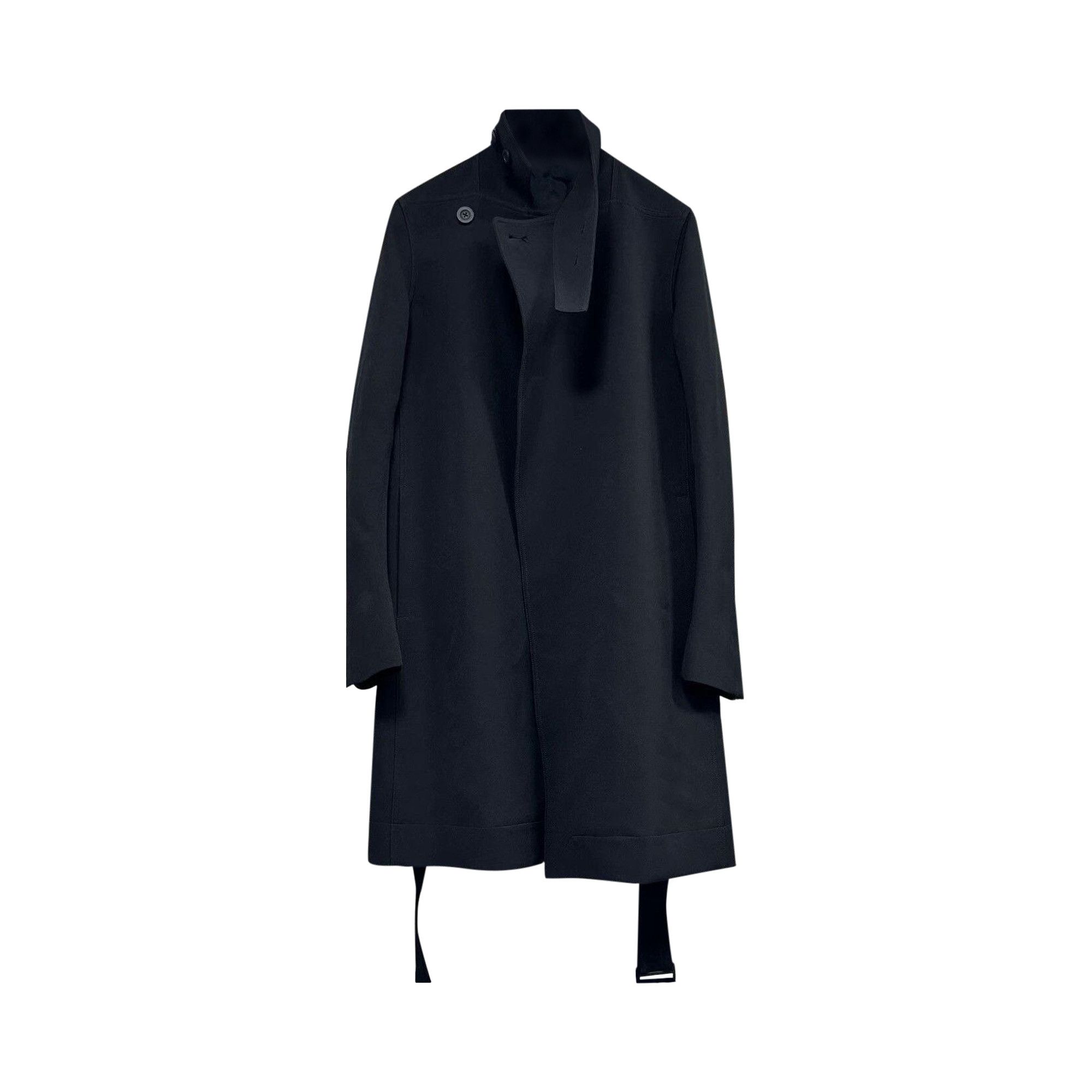Rick Owens リックオウエンス HOODED TRENCH COAT Buy Rick Owens Trench Coat 'Black' - RU16F6974 D | GOAT
