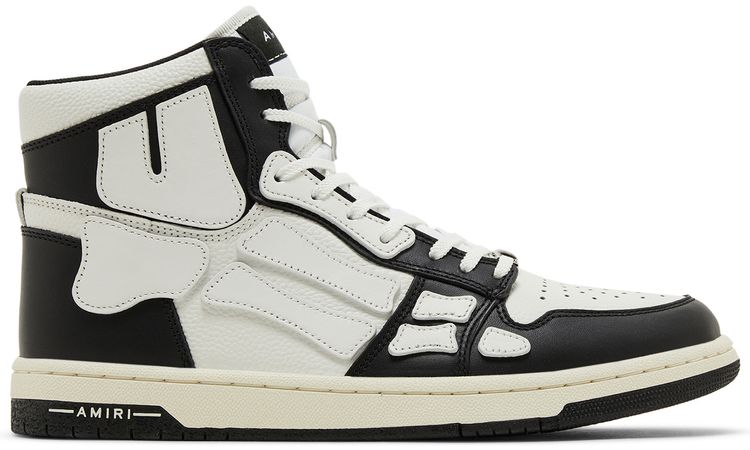 Amiri Skel Top Hi Black White