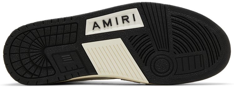 Amiri Skel Top Hi Black White