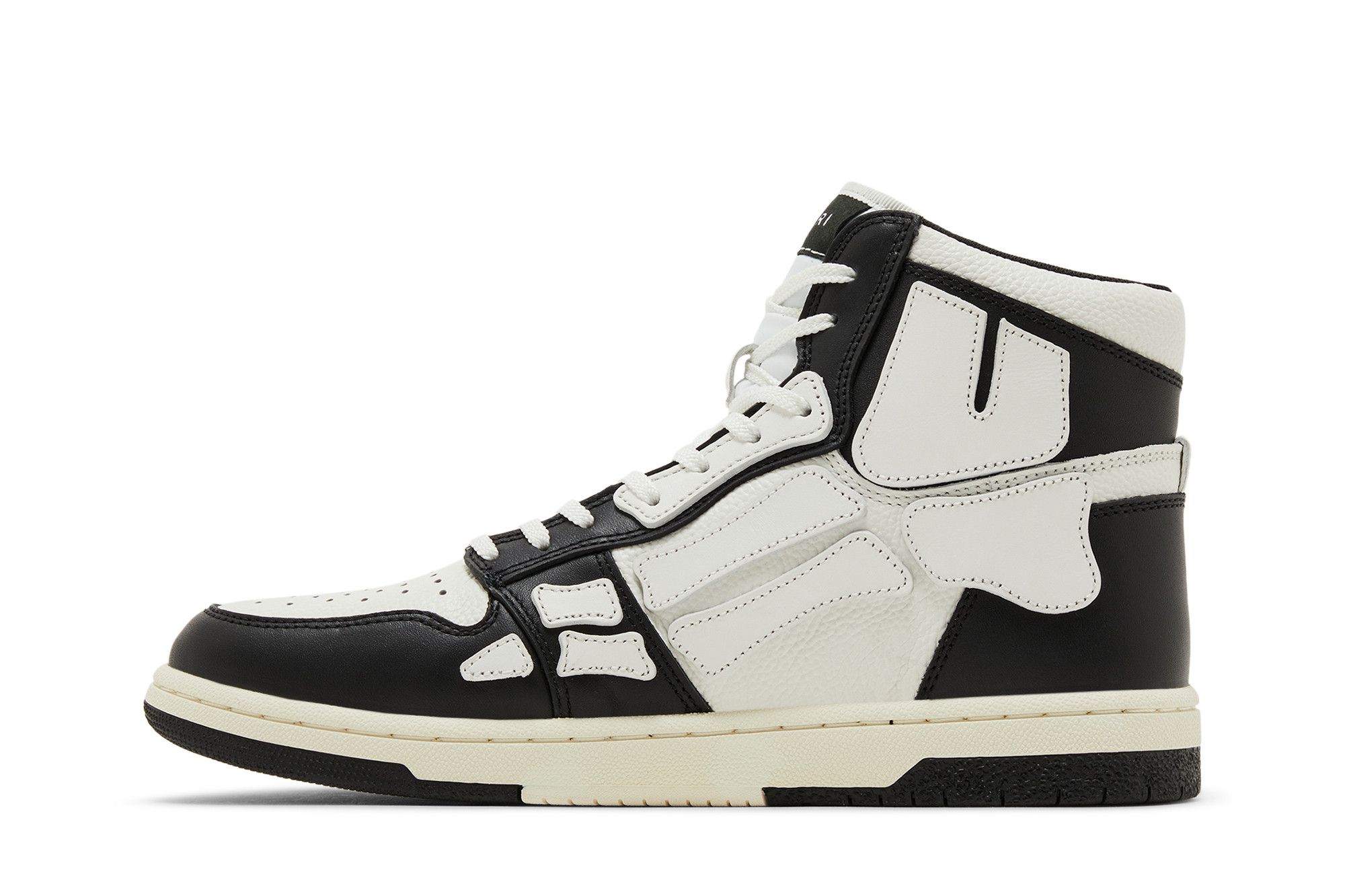Buy Amiri Skel Top Hi 'Black White' - PXMFS001 004 | GOAT