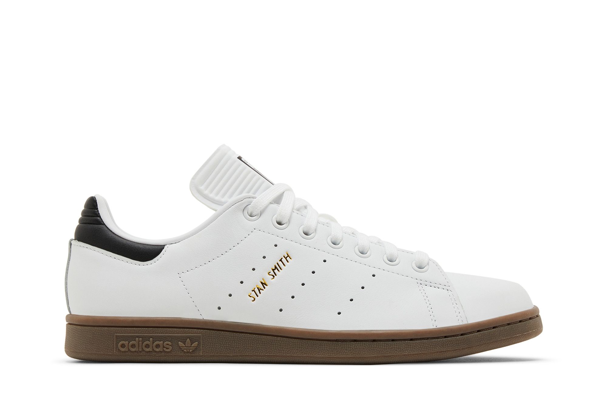 Adidas stan smith white with brown sole cheap