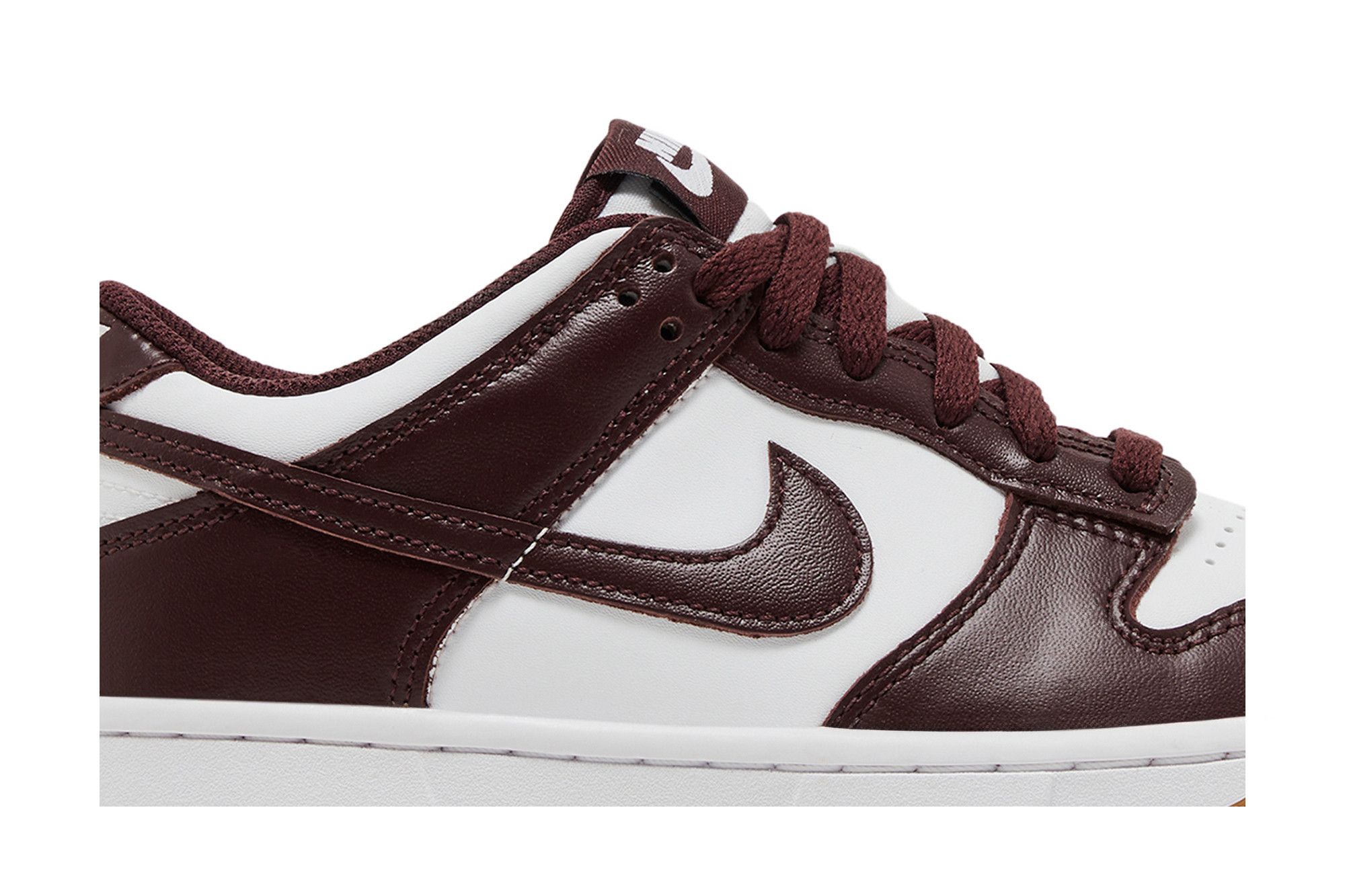 Size 3.5 Dunk Low GS Burgundy Crush Gum