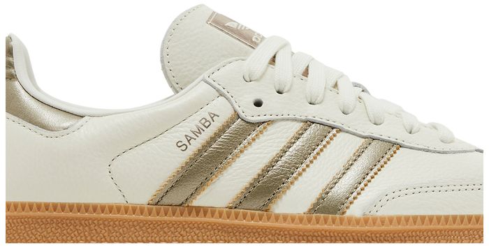 Buy Wmns Samba OG 'Off White Wonder Gold Metallic' - IG1964 | GOAT