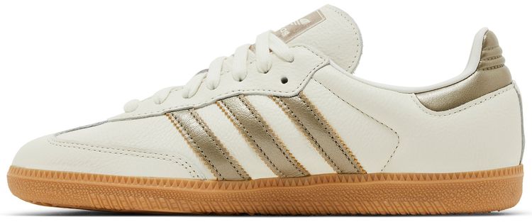 Adidas Wmns Samba OG Off White Wonder Gold Metallic