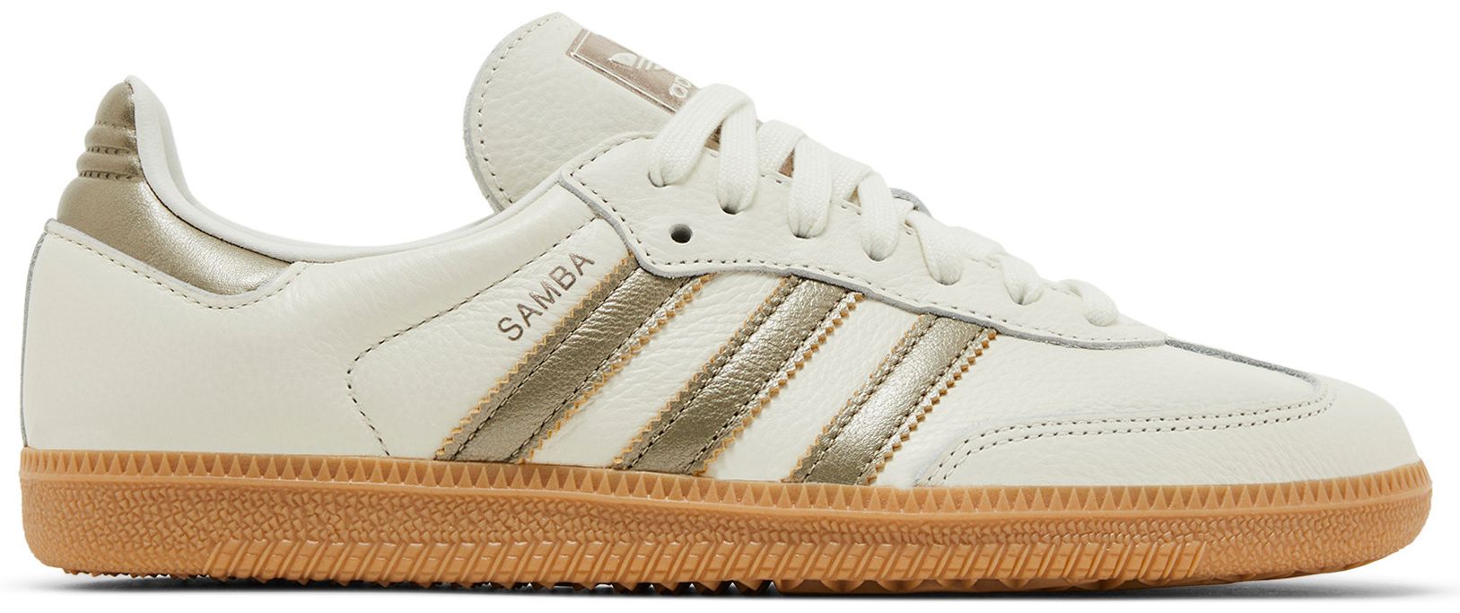 Samba Off White Cyber Metallic Wonder Gold Met Buy Adidas Wmns Samba OG 'Off White Wonder Gold Metallic' - IG1964 | GOAT