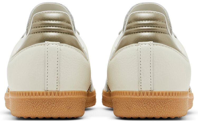 Adidas Wmns Samba OG Off White Wonder Gold Metallic