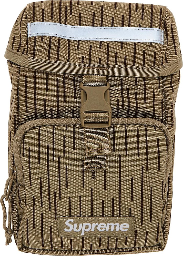 Supreme Camera Bag Tan Raindrop