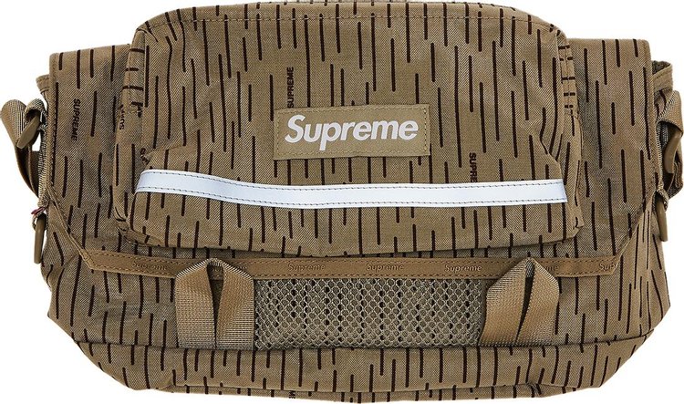 Supreme Messenger Bag Tan Raindrop