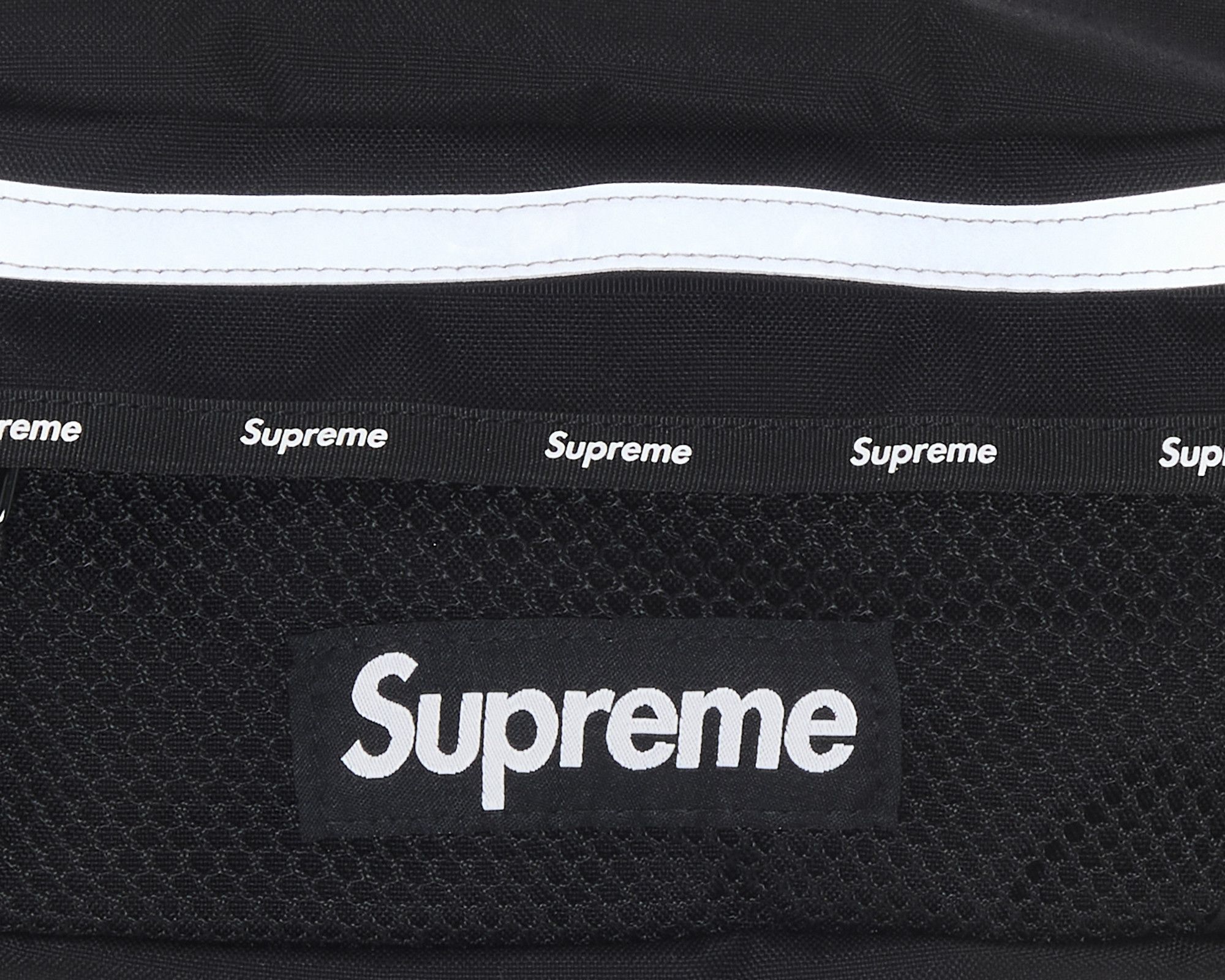 Supreme waist bag black ss19 on sale