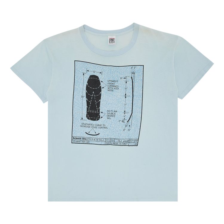 Vintage Vision Street Wear Schmitt Stix Skateboard T Shirt