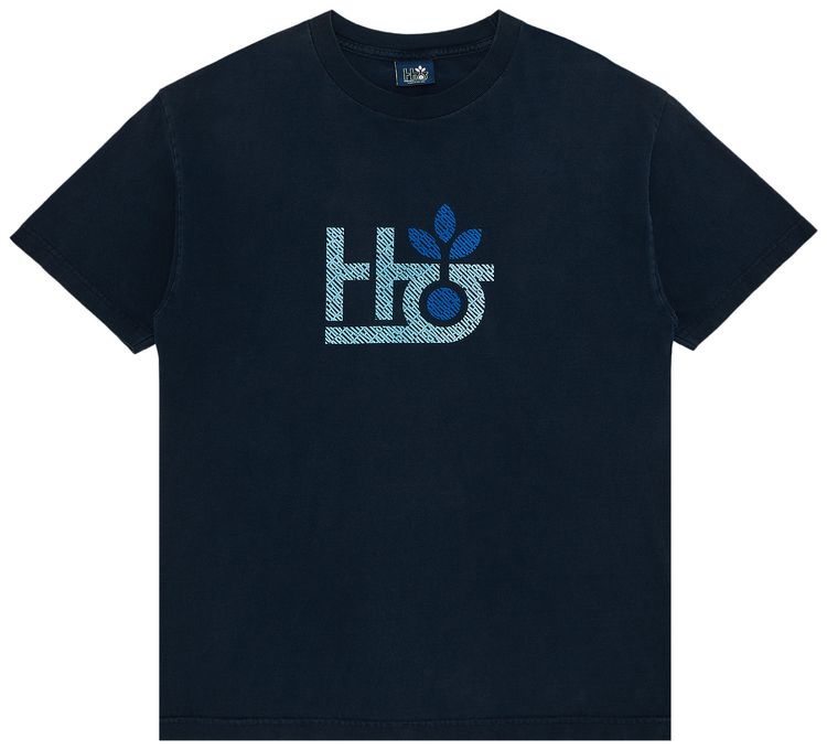 Vintage Habitat Skateboards Logo Tee Navy