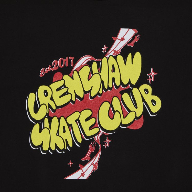 GOAT Exclusive Crenshaw Skate Club Est 2017 Tee Black