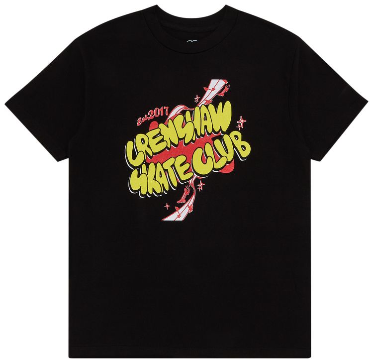 GOAT Exclusive Crenshaw Skate Club Est 2017 Tee Black