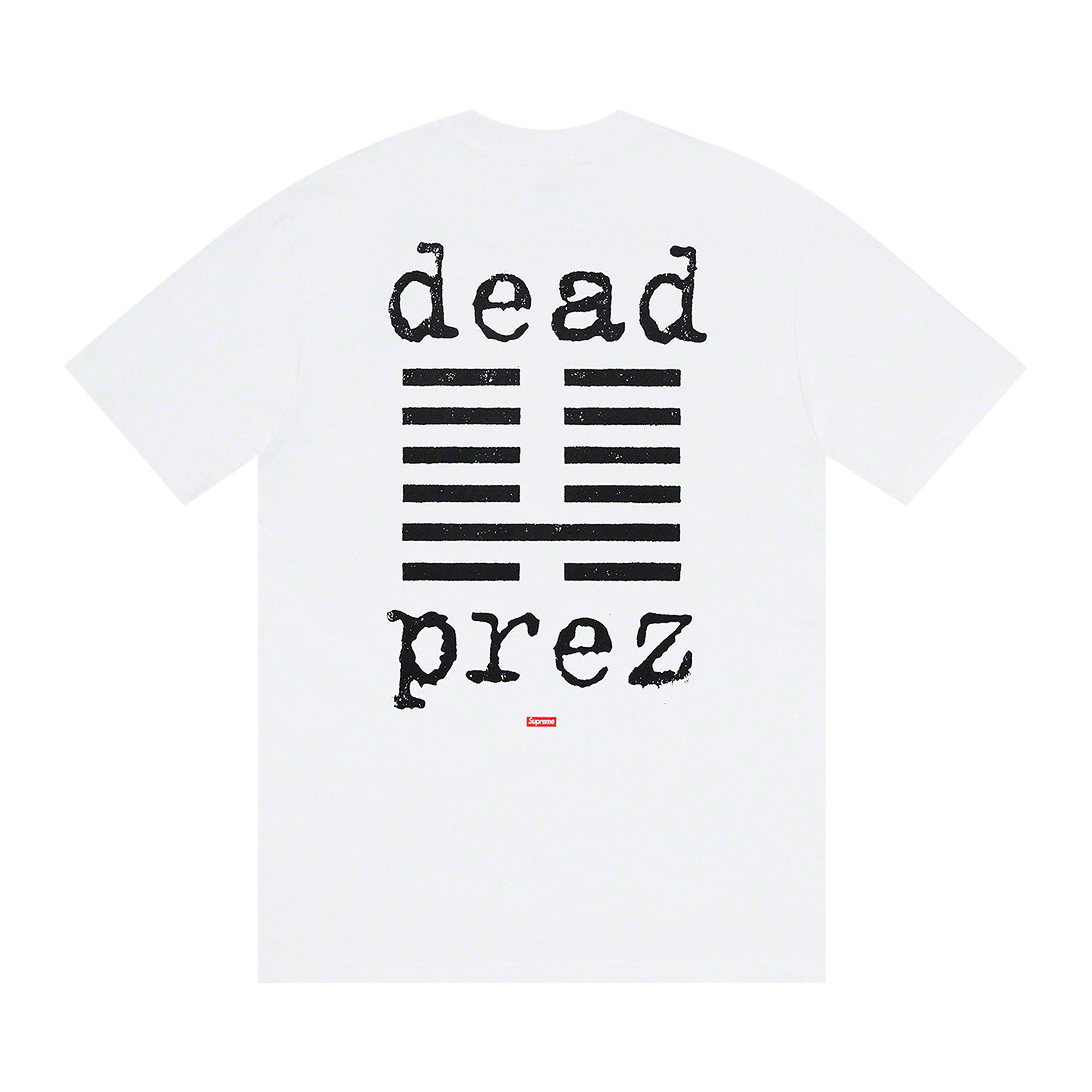 Buy Supreme x Dead Prez Tee 'White' - FW19T1 WHITE | GOAT