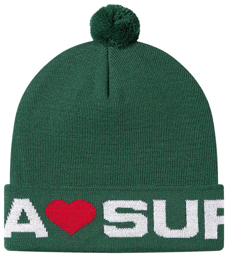 Supreme Love Supreme Beanie Dark Green