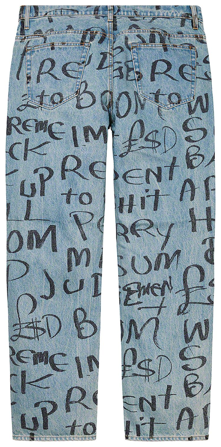 Supreme Black Ark Regular Jean Blue