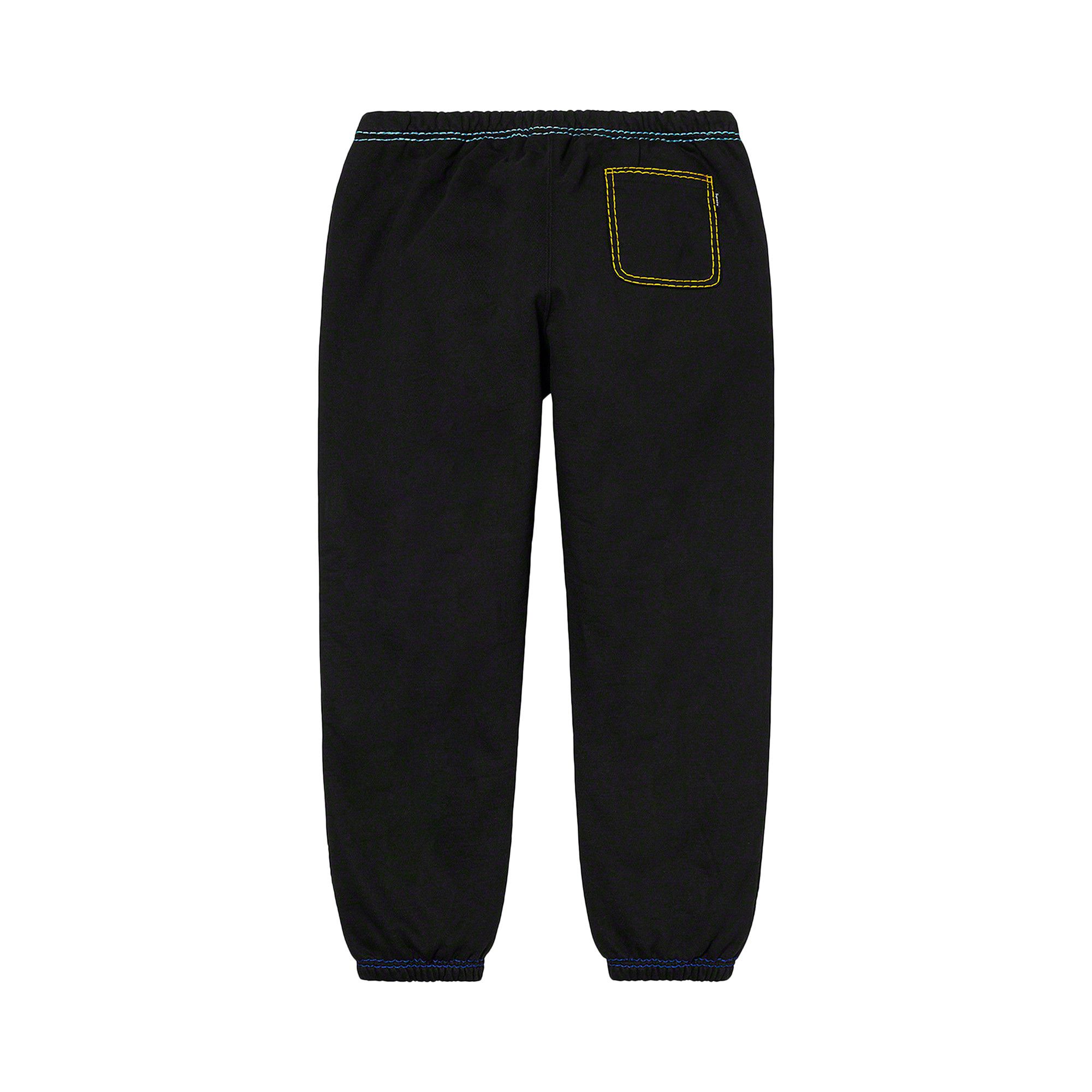 Supreme big stitch sweatpants new arrivals