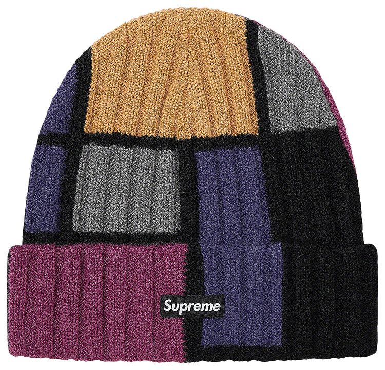 Supreme Cashmere Beanie Purple Multi