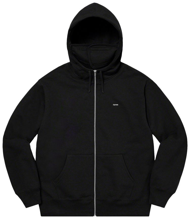 Buy Supreme Small Box Facemask Zip Up Hooded Sweatshirt  