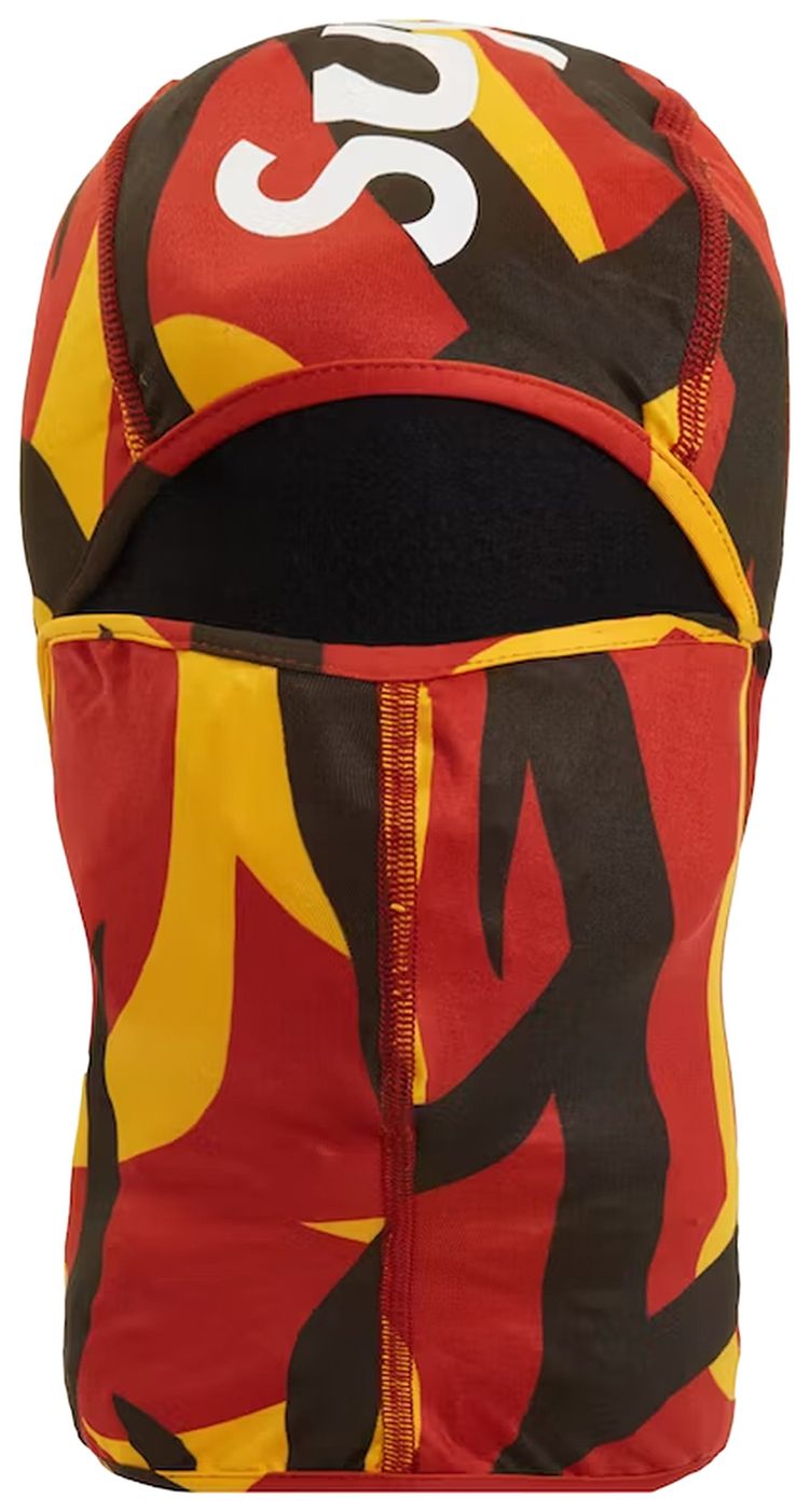 Supreme Tribal Camo Balaclava Red Tribal