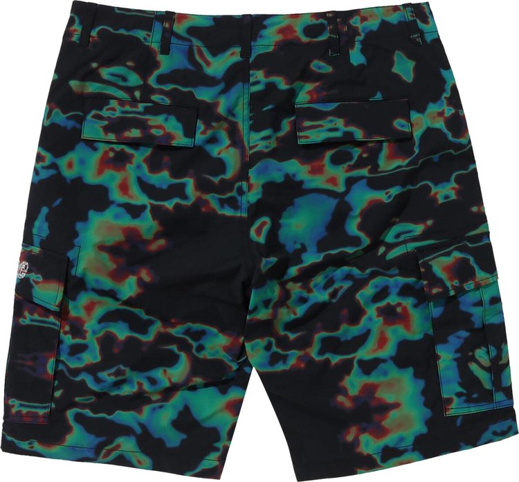 BAPE Thermography Cargo Shorts Multicolor